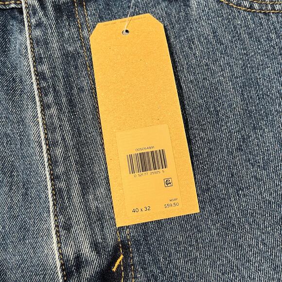 Levi's Men's 505 Regular Fit Straight Jeans 40x32 - Picture 3 of 6